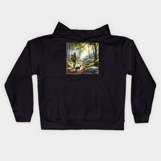 A Walk in the Woods Kids Hoodie